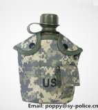 High Quality Military Canteen Water Bottle with Mess Tin and Camouflage Fabric Cover (SYSG-273)