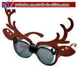 Plastic Glasses Reindeer Sunglasses (CH1047)