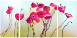 Original Handmade Beautiful Flower Canvas Oil Painting