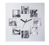 Wall Clock with Photo Frame (3191)
