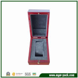 High Glossy Finishing Square Red Luxury Wooden Watch Box