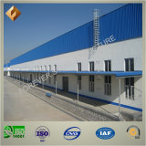 Prefabricated Light Steel Structure Building with Meaaznine for Warehouse