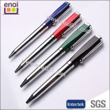 Red Wiredrawing Hot Sale Metal Ball Pen (EN104B)