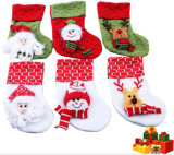 Wholesale 2014 Christmas Supplies Christmas Socks with Santa/Bear/Snowman/Reindeer