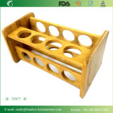 Rotating Bamboo Material Pepper Spice Rack