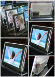 Magnetic Open Change Picture Acrylic Photo Frame LED Light Box