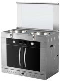 Integrated Cooker with Two Induction Cookers