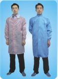 ESD Work Smock for Cleanroom Use