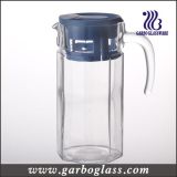 1.4L Cold Water Glass Jug with Plastic Lid