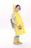 Girls Cute Cartoon Rain Coat for Kids