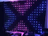 2m * 3m SMD Lamp LED Vision Curtain LED Video Cloth for Club Party Decoration
