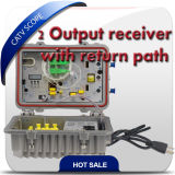 CATV 1550nm Fibre Optical Receiver O-Agc 2 Outputs Optic Node