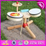 4 in 1 Children Wooden Drum Toy for Age 3+ (W07A040)