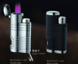 Metal Lighter, Four Jet Flame, Refillable, Table Lighter, Strong Flame