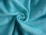 Linen Cotton Heather Single Jersey Fabric