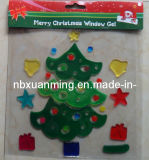 Christmas Glitter Window Jelly Xm-C-1062 Christmas Tree