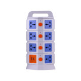 Plug Socket with 2USB, Electric Extension Socket Outlet, Extension Socket Outlet