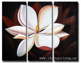 Lotus Flower Painting by Handpainted