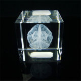Crystal 3D Laser Engrave Image for Souvenir
