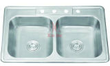 American Style Sink. Stainless Steel Kitchen Sink (D60)
