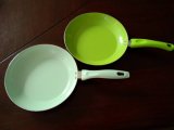 Green Blue Ceramic Aluminum Kitchenware Pan