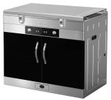 Integrated Cooker with One Induction Cooker and One Gas Stove