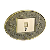 Wall Phone Socket with Classic Patterns (YXC005 ACU)