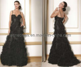 Black Tulles Evening Dress (Z-145)