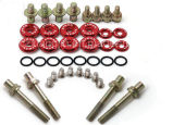 Low Profile Bseries Vtec Washer Kit Red for Honda Acura