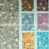 Glitter PU Leather for KTV Decoration (HW-755)