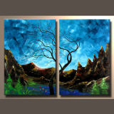 100% Handmade High Quality Modern Natural Scenery Landscape Painting