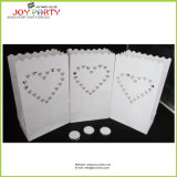 Flameproof Paper Candle Bags for Wedding Ceremony