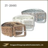 Janyo Braided Belt, Fashionable Silver Chain Belts for Women (ZY-20493)