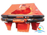Davit-Launched Self-Righting Inflatable Liferaft