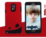 Red Hybrid Combo Hard+Silicon Case for Samsung Galaxy Note