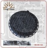 Ductile Iron Manhole Cover with Round Frame Bs En124