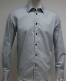 Men's Casual Poplin Fashion Long Sleeve Shirt HD0091