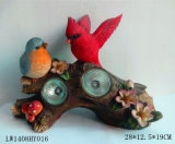 Christmas Bird Solar Spot Light Bird Figurine for Garden Decoration