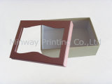 2014 New Design Paper Box Lid and Base Box with Clearly Window