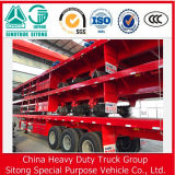 40 Feet Flat Bed Container Semi Trailer with Strong Steel