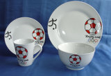 Round Tableware Set, Porcelain Dinnerware Set (JC5Y051)