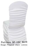 Rouge Pleated Chair Covers