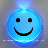 Blue LED Lighting Smile Face Badges with Customized Design (3569)