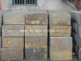 China Natural Stone Rusty Slate Tiles for Flooring and Wall