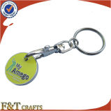 Promotional Gift Shopping Metal Trolley Coin (FTTR0127A)