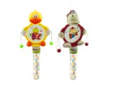 Plastic Lovely Cartoon Design Rattle-Drum Candy Toy (10213610)