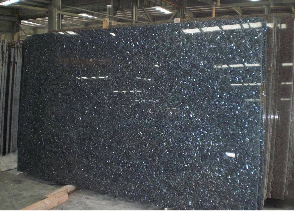 Natural Blue Pearl Granite for Floor Tile or Countertop