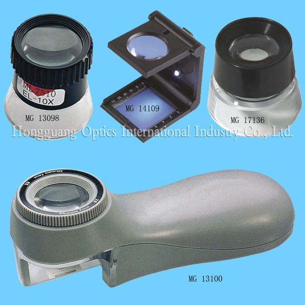 Dome Magnifier and Led Linen Tester Magnifier