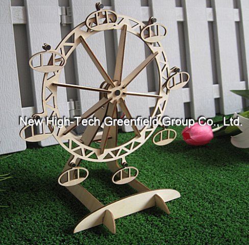 High Qualit Solar Energy 3D Puzzle Ferris Wheel Model