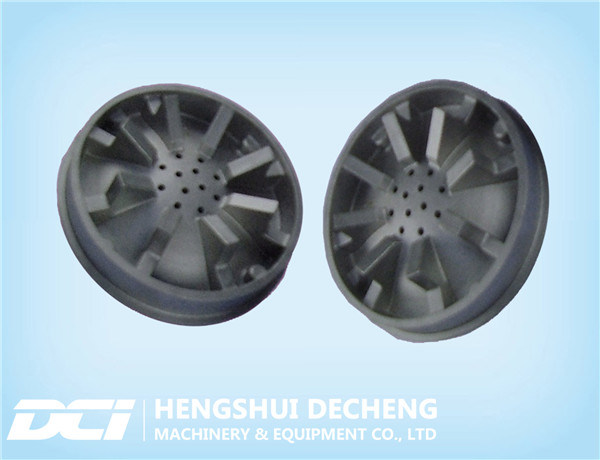 Customized End Cap Parts/ Carbon Steel Precision Casting Engine Parts by Water Glass Process (DCI-Foundry-ISO/TS1694)